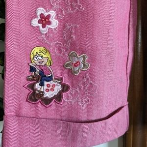 Vintage Disney Lizzie McGuire Pink Girls Pants